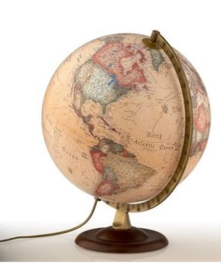 Cartographia  - Földgömb - antik, 30 cm átmérőjű, műanyagtalpas