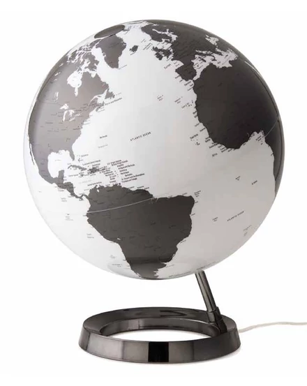 Cartographia Földgömb 30cm LIGHT&COLOUR METAL CHARCOAL, angol nyelvű - 8007239975552