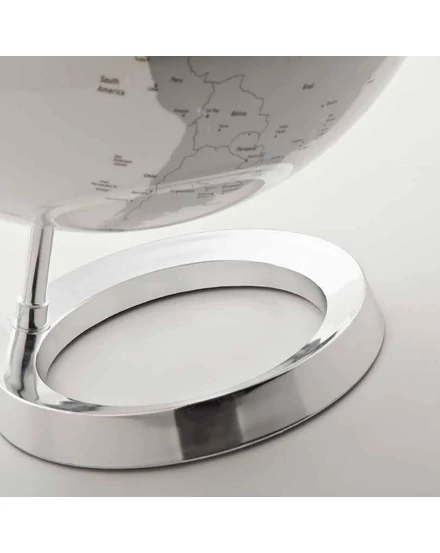 Cartographia Földgömb 30cm LIGHT&COLOUR METAL CHROME, angol nyelvű - 8007239972995