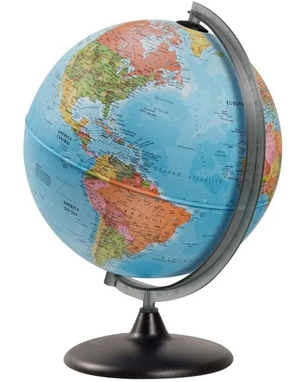 Cartographia Földgömb 30cm CORALLO - politikai, műanyagtalpas, angol nyelvű-8007239982246