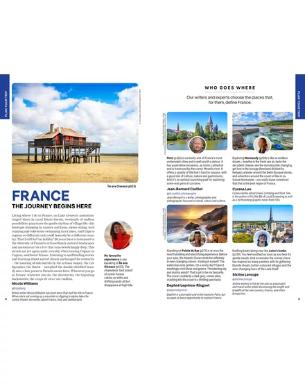 Franciaország útikönyv Lonely Planet (angol)