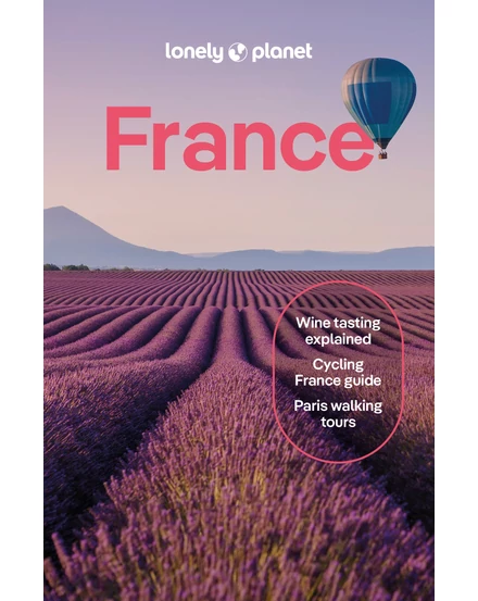 Cartographia Franciaország útikönyv Lonely Planet (angol) 9781838693534