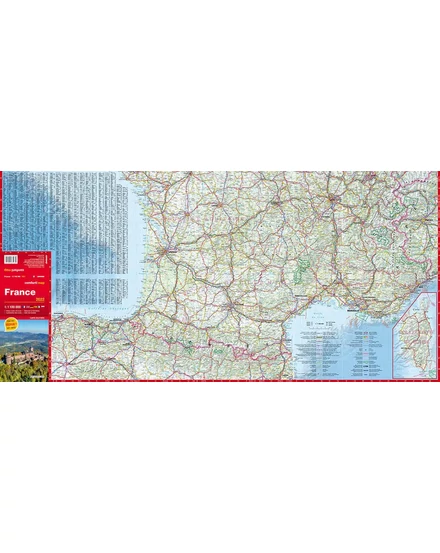 Cartographia Franciaország Comfort térkép 9788381905794