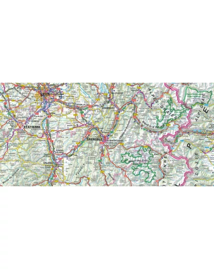 Cartographia Franciaország Comfort térkép 9788381905794