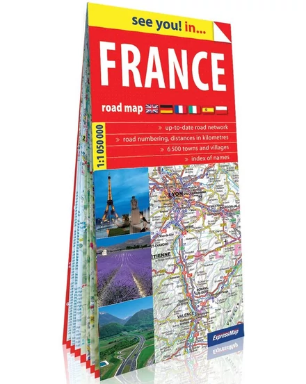 Cartographia - Franciaország autótérkép - 9788380466739