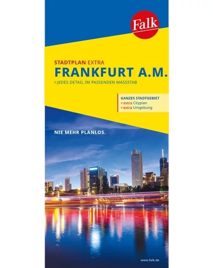 Cartographia Frankfurt am Main Extra várostérkép 9783827926890