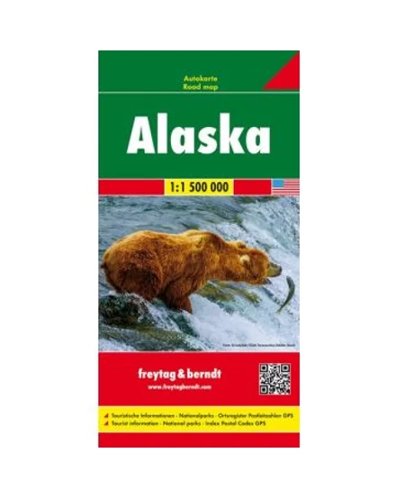 Cartographia Alaszka térkép (Freytag) 9783707916843
