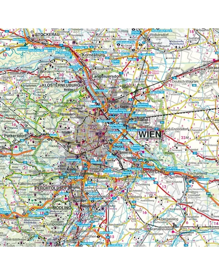 Cartographia Ausztria térkép (Freytag) 9783707922516