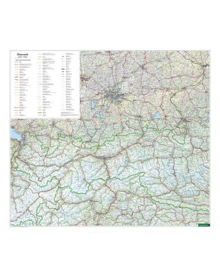 Cartographia Ausztria térkép (Freytag) 9783707922516