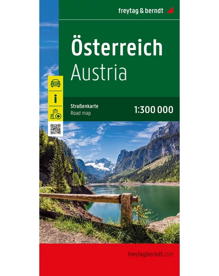 Cartographia Ausztria térkép (Freytag) 9783707922516