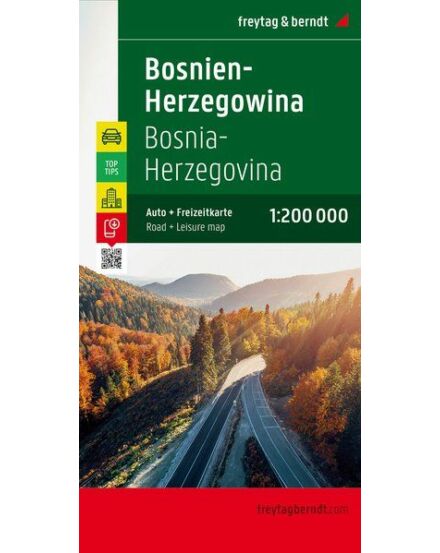Cartographia Bosznia-Hercegovina térkép (Freytag) 9783707916638