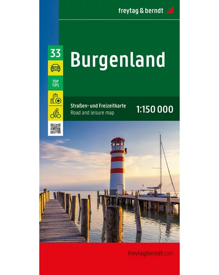 Cartographia Burgenland térkép (Freytag) 9783707922394