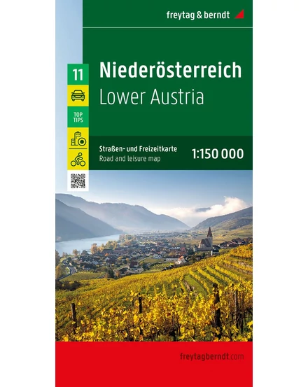 Cartographia Alsó-Ausztria térkép - Freytag 9783707922349