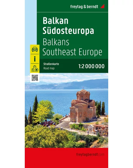 Cartographia Balkán-Délkelet-Európa térkép (Freytag) 9783707922363