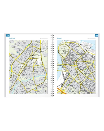 Cartographia Balkán-Nyugat atlasz Freytag 9783707922899