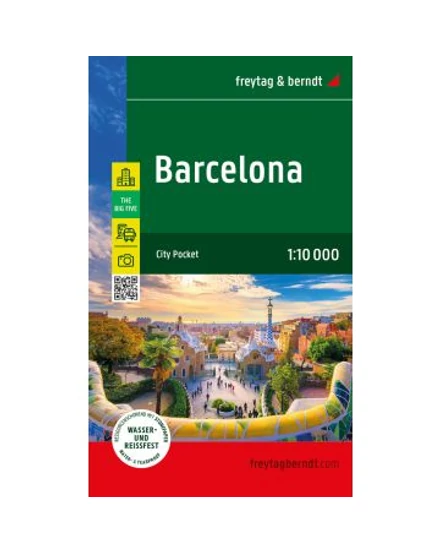 Cartographia Barcelona City Pocket várostérkép (Freytag) 9783707922820