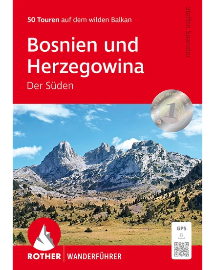 Cartographia Bosznia-Hercegovina Rother túrakalauz (német) - 9783763314119