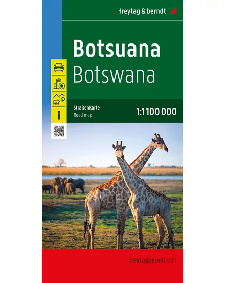 Cartographia Botswana térkép (Freytag) 9783707921977