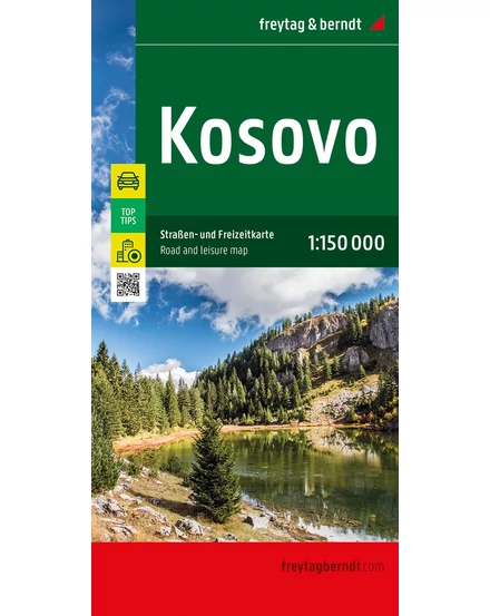 Cartographia Koszovó térkép (Freytag) 9783707922875