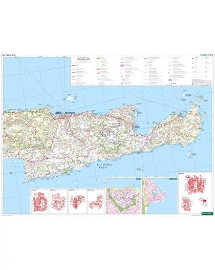 Cartographia Kréta szabadidő- és autótérkép (AK0830-25) - Freytag-9783707924602