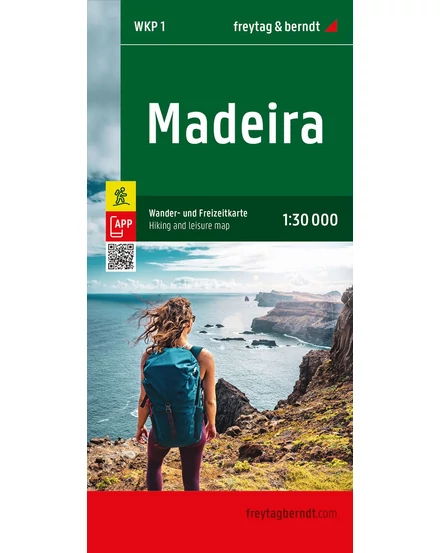 Cartographia WKP 1 Madeira turistatérkép - Freytag 9783707922424
