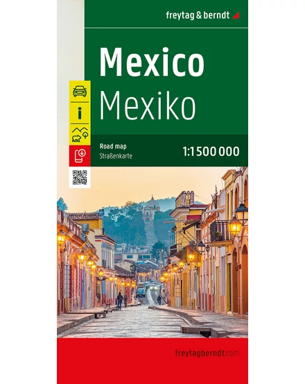 Cartographia Mexikó autóstérkép (Freytag) 9783707923254