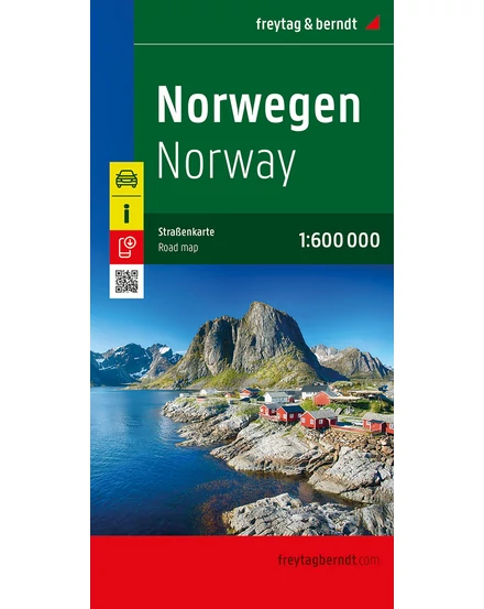 Cartographia Norvégia térkép (Freytag) 9783707924039