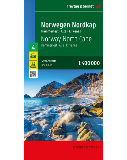 Cartographia Norvégia résztérkép (4) Nordkapp (Freytag) 9783707922844