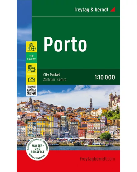 Cartographia Porto City Pocket várostérkép ( PL152CP) - Freytag 9783707924251