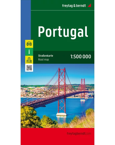 Cartographia Portugália térkép (Freytag) 9783707900118