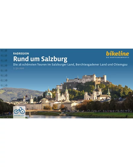Cartographia Salzburg és környéke kerékpáros kalauz német- Esterbauer - 9783711102775