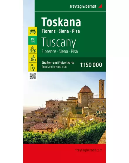 Cartographia Toszkána, Firenze térkép (Freytag) 9783707922431