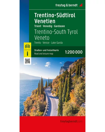 Cartographia Dél-Tirol / Trentino / Veneto térkép (Freytag) 9783707924138