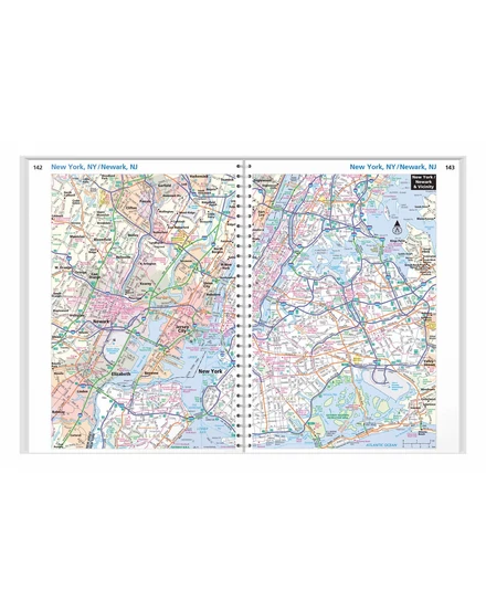 Cartographia USA, Kanada, Mexikó atlasz (Freytag) 9783707924435
