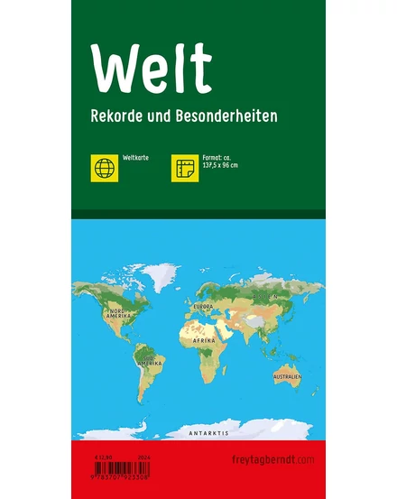Cartographia-Világtérkép gyerekeknek-Weltkarte-Freytag-9783707923308