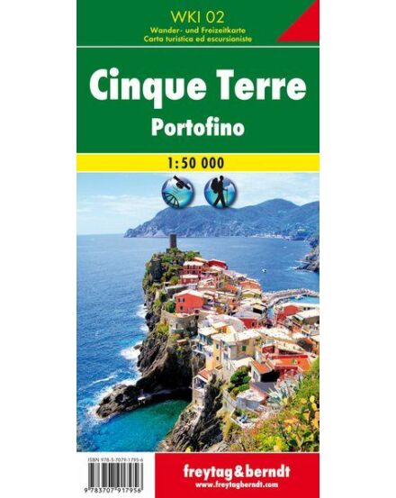Cartographia WKI 02 Cinque Terre turistatérkép (Freytag) 9783707917956