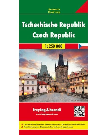 Cartographia Csehország térkép (Freytag) 9783707912852