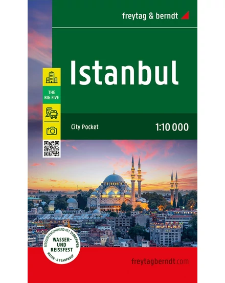 Cartographia Isztambul várostérkép (Freytag) 9783707922646