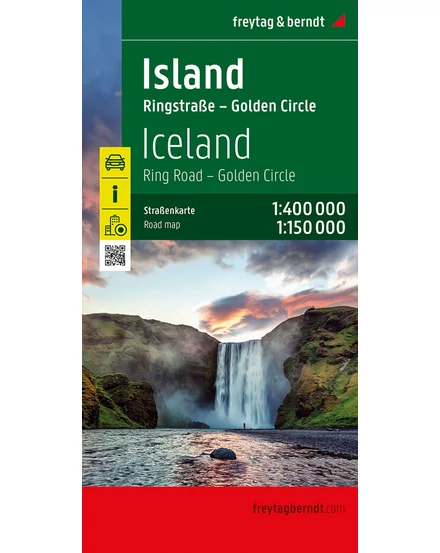 Cartographia-Izland térkép -Freytag-9783707923759