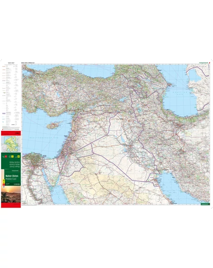 Cartographia Közel-Kelet térkép - Freytag 9783707923278
