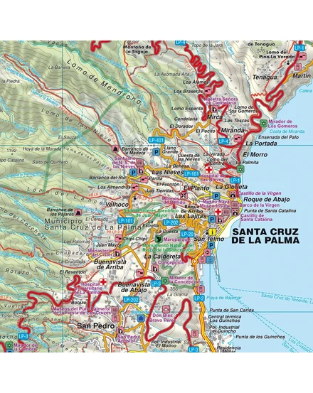 Cartographia La Palma térkép - Island Pocket (Freytag) 9783707923650