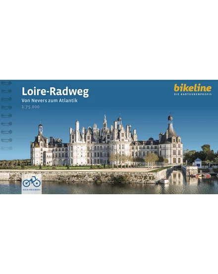 Cartographia Loire menti kerékpárutak kalauza (német) - Esterbauer-9783711102980