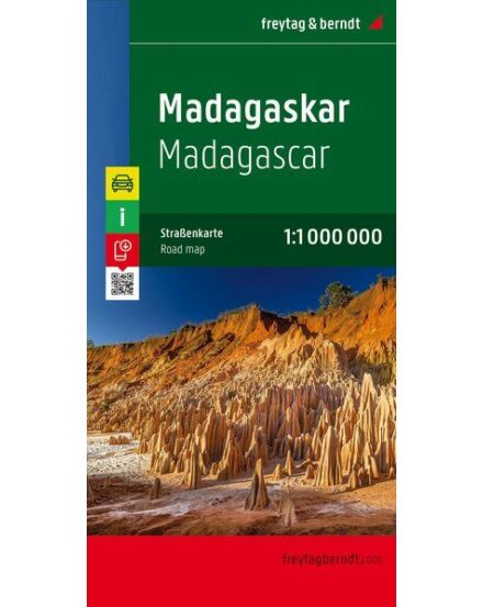 Cartographia Madagaszkár térkép (Freytag) 9783707914139