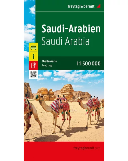 Cartographia Szaúd-Arábia térkép (Freytag) 9783707923285
