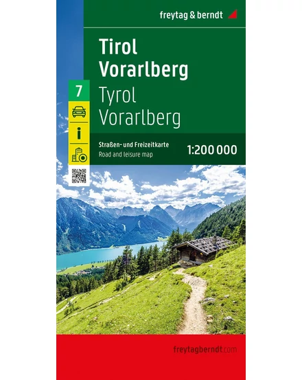 Cartographia Tirol autó- és szabadidőtérkép - Freytag - 9783707923124