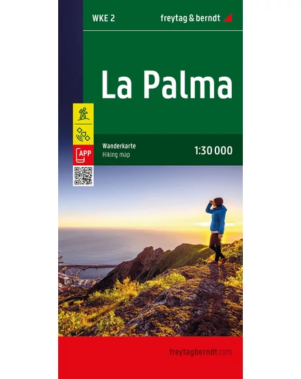 Cartographia WKE 2 La Palma turistatérkép - Freytag - 9783707922950