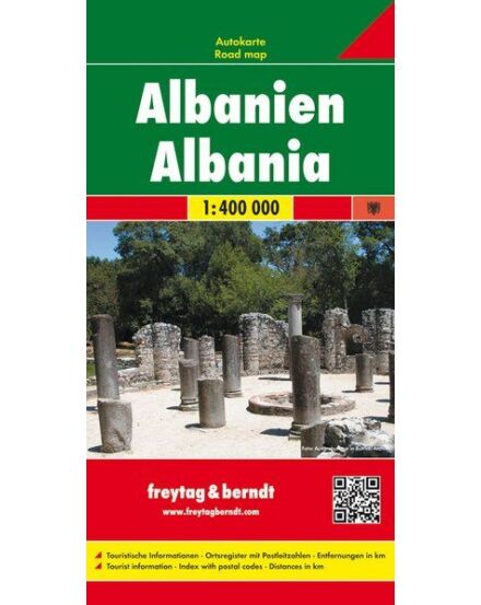 Cartographia Albánia szabadidő- és autótérkép (Freytag) 9783707905786