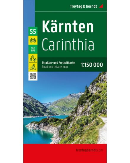 Cartographia Karintia térkép (Freytag) 9783707921113
