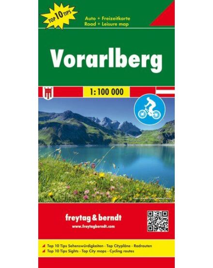Cartographia Vorarlberg térkép (Freytag) 9783707915303