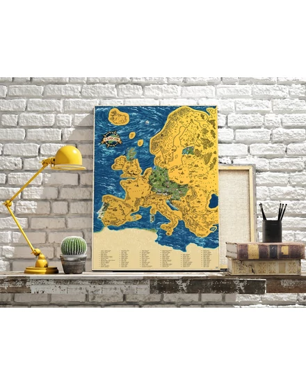 Cartographia Europa kaparós térkép-8588007452098